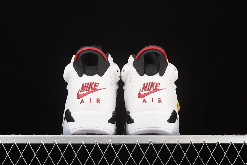All categories Air Jordan Jordan series basketball shoes Air Jordan 6 G version Air Jordan "Carmine" AJ6 Joe 6 Rouge White and Red 2021 replica high-top basketball shoes CT8529-106